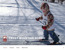 Tablet Screenshot of frostmountainnordic.org